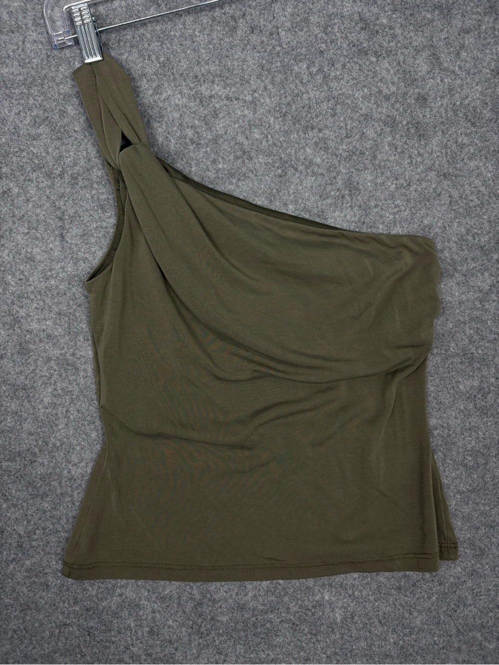 Urban Outfitters Brown One Shoulder Top Small Petite